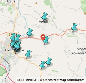 Mappa Contrada C. Palma, 03029 Veroli FR, Italia (5.176)