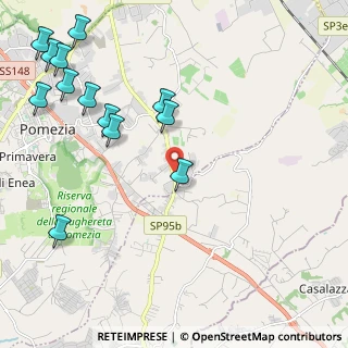 Mappa Via delle Arance, 00071 Pomezia RM, Italia (2.92692)