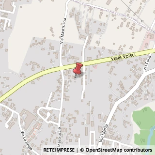 Mappa Via Maria per Casamari, 91, 03100 Frosinone, Frosinone (Lazio)
