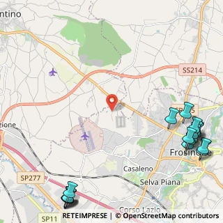 Mappa Via Cerreto, 03011 Alatri FR, Italia (3.76684)