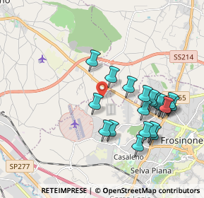 Mappa Via Cerreto, 03100 Frosinone FR, Italia (1.9975)