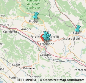 Mappa Via Cerreto, 03100 Frosinone FR, Italia (32.81643)