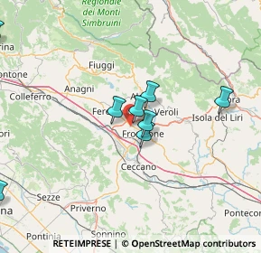 Mappa Via Cerreto, 03100 Frosinone FR, Italia (23.59273)