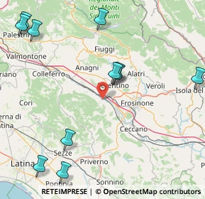 Mappa SP11, 03017 Morolo FR, Italia (22.73091)