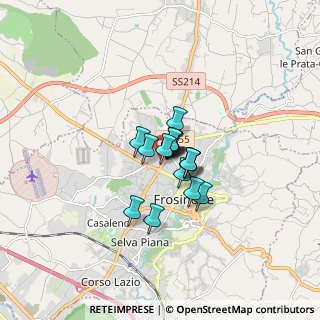 Mappa Via Socrate, 03100 Frosinone FR, Italia (0.84882)