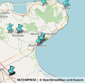 Mappa Unnamed Road, 71037 Monte Sant'Angelo FG, Italia (24.71875)