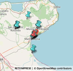 Mappa Unnamed Road, 71037 Monte Sant'Angelo FG, Italia (10.494)