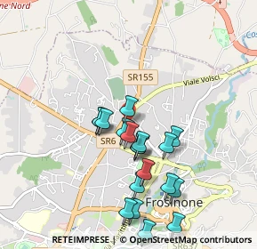 Mappa Via Ignazio Barbagallo, 03100 Frosinone FR, Italia (0.95368)