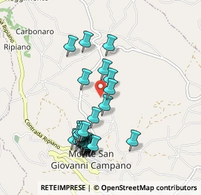 Mappa Via le Poste, 03025 Monte San Giovanni Campano FR, Italia (0.98276)