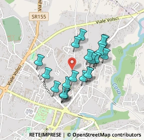 Mappa Via Mastruccia, 03100 Frosinone FR, Italia (0.376)