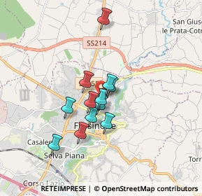 Mappa Via Mastruccia, 03100 Frosinone FR, Italia (1.3275)