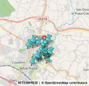 Mappa Via Mastruccia, 03100 Frosinone FR, Italia (1.33)