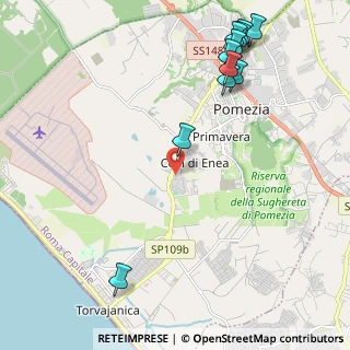 Mappa Km. 18.300, 00071 Pomezia RM, Italia (2.90545)