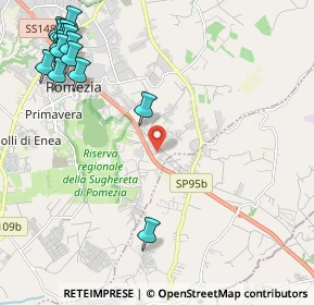 Mappa Km 33200, 00071 Pomezia RM, Italia (3.222)