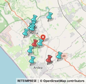 Mappa Km 33200, 00071 Pomezia RM, Italia (3.58)