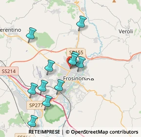 Mappa S.s 155 per, 03100 Frosinone FR, Italia (4.265)