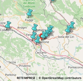Mappa S.s 155 per, 03100 Frosinone FR, Italia (13.5075)