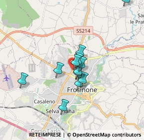 Mappa S.s 155 per, 03100 Frosinone FR, Italia (1.36667)