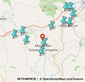 Mappa Via Santo Stefano, 03025 Monte San Giovanni Campano FR, Italia (4.8)