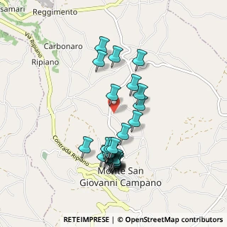 Mappa Via Santo Stefano, 03025 Monte San Giovanni Campano FR, Italia (0.93214)