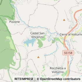 Mappa Castel San Vincenzo
