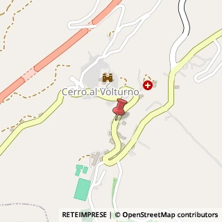 Mappa Via Rione, 1, 86072 Cerro al Volturno, Isernia (Molise)