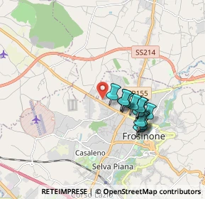 Mappa Via del Colle Fiore, 03100 Frosinone FR, Italia (1.52214)