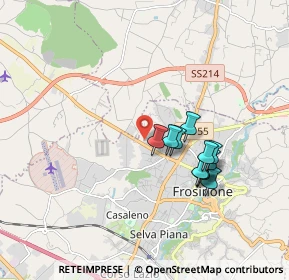 Mappa Via del Colle Fiore, 03100 Frosinone FR, Italia (1.61182)