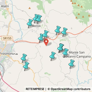 Mappa Via Sant'Angelo in Villa, 03022 Boville Ernica FR, Italia (4.03714)