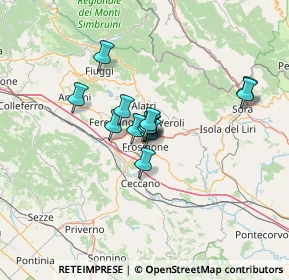 Mappa Via per Casamari, 03100 Frosinone FR, Italia (8.73462)