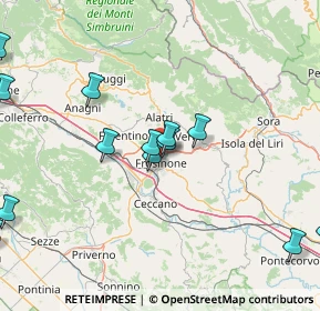 Mappa Via per Casamari, 03100 Frosinone FR, Italia (22.00643)