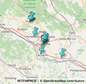 Mappa Via per Casamari, 03100 Frosinone FR, Italia (9.75583)