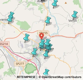 Mappa Via per Fiuggi, 03100 Frosinone FR, Italia (5.42)