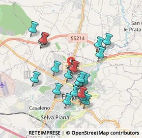 Mappa Via per Fiuggi, 03100 Frosinone FR, Italia (1.7265)