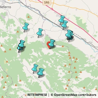 Mappa Via F. Turati, 00030 Gorga RM, Italia (4.2975)