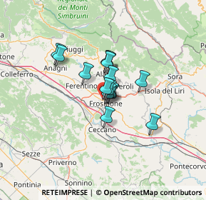 Mappa Via Casilina, 03100 Frosinone FR, Italia (8.05867)