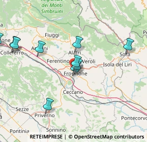 Mappa Via Casilina, 03100 Frosinone FR, Italia (22.58846)