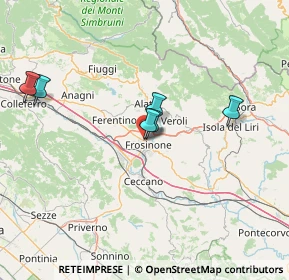 Mappa Via Casilina Nord, 03100 Frosinone FR, Italia (34.53071)