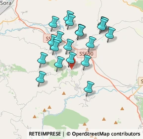 Mappa Via Colle Rascia, 03034 Casalvieri FR, Italia (3.5625)