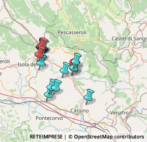 Mappa Via Maggiore Galliano, 03040 Gallinaro FR, Italia (13.30941)