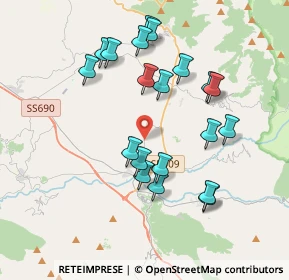 Mappa Via Maggiore Galliano, 03040 Gallinaro FR, Italia (3.902)