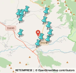 Mappa Via Maggiore Galliano, 03040 Gallinaro FR, Italia (3.74417)