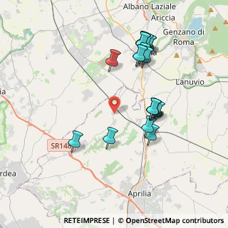 Mappa Via Foscagno, 04011 Aprilia LT, Italia (4.0505)