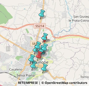 Mappa Via Casamari Km 1+100, 03100 Frosinone FR, Italia (1.66455)