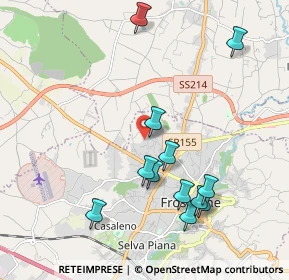 Mappa Via Cese Corridori, 03100 Frosinone FR, Italia (2.2075)