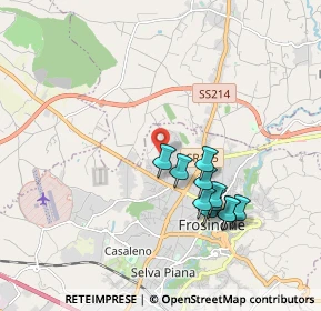 Mappa Via Cese Corridori, 03100 Frosinone FR, Italia (1.83818)