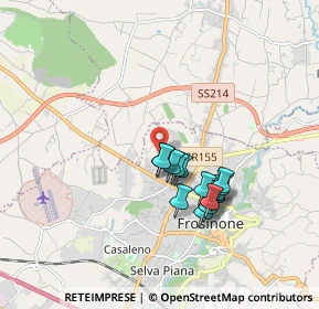 Mappa Via Cese Corridori, 03100 Frosinone FR, Italia (1.53286)