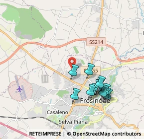 Mappa Via Cese Corridori, 03100 Frosinone FR, Italia (1.97077)