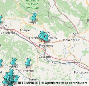 Mappa Via Cese Corridori, 03100 Frosinone FR, Italia (31.48842)
