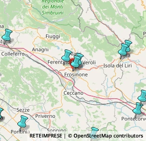 Mappa Via Cese Corridori, 03100 Frosinone FR, Italia (27.01077)